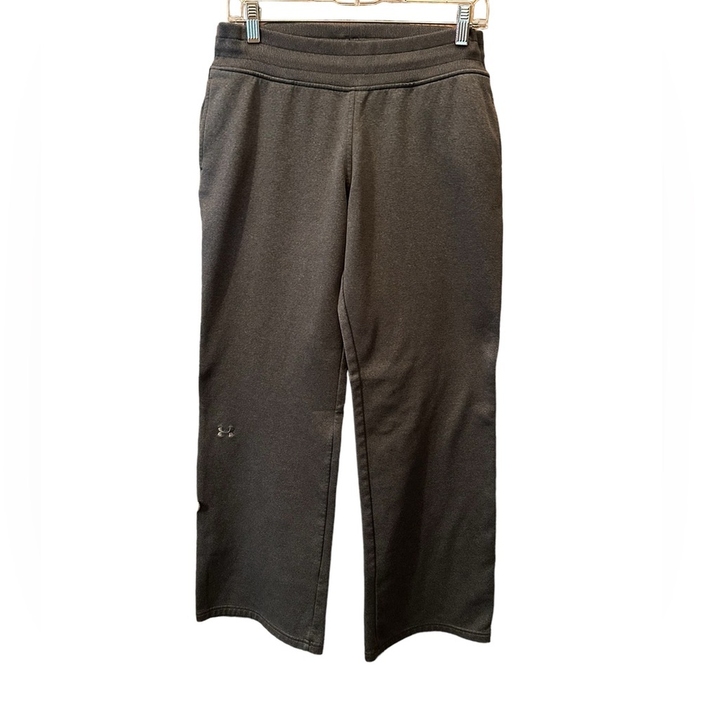 Under Armour‎ storm women grey pants semi fitted pockets draw string; M